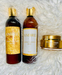 Gamme AMBRE + Crème visage OR + 1 sérum